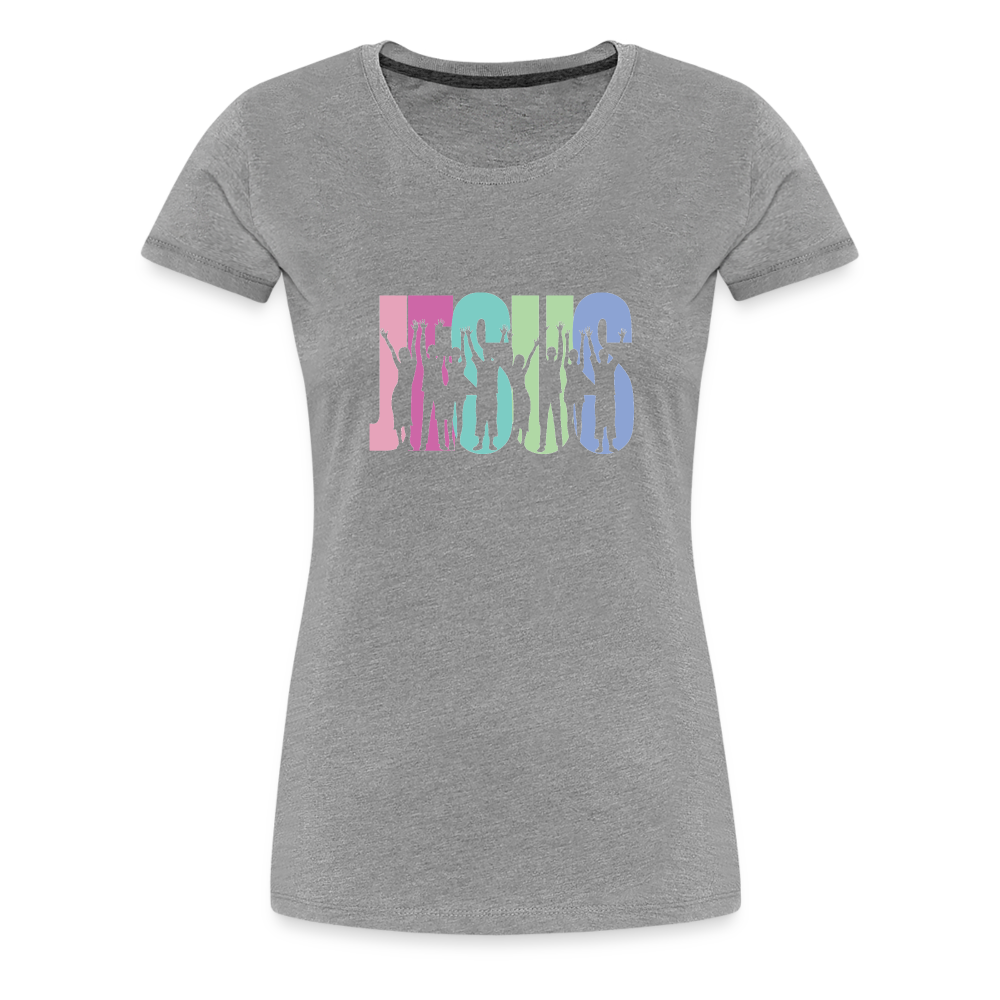 JESUS WORSHIP - heather gray