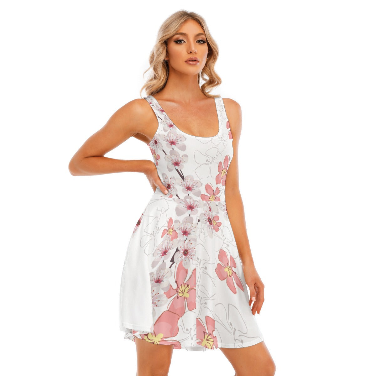 All-Over Print Women's Tank Vest Dress