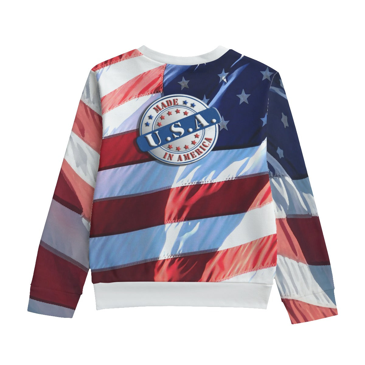 KIDS COTTON SWEATSHIRT-MADE IN AMERICA